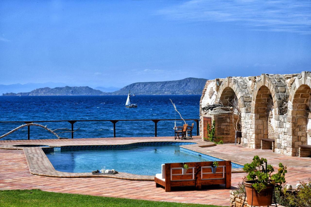 Luxurious Villa By The Sea Posidhonia  Екстер'єр фото