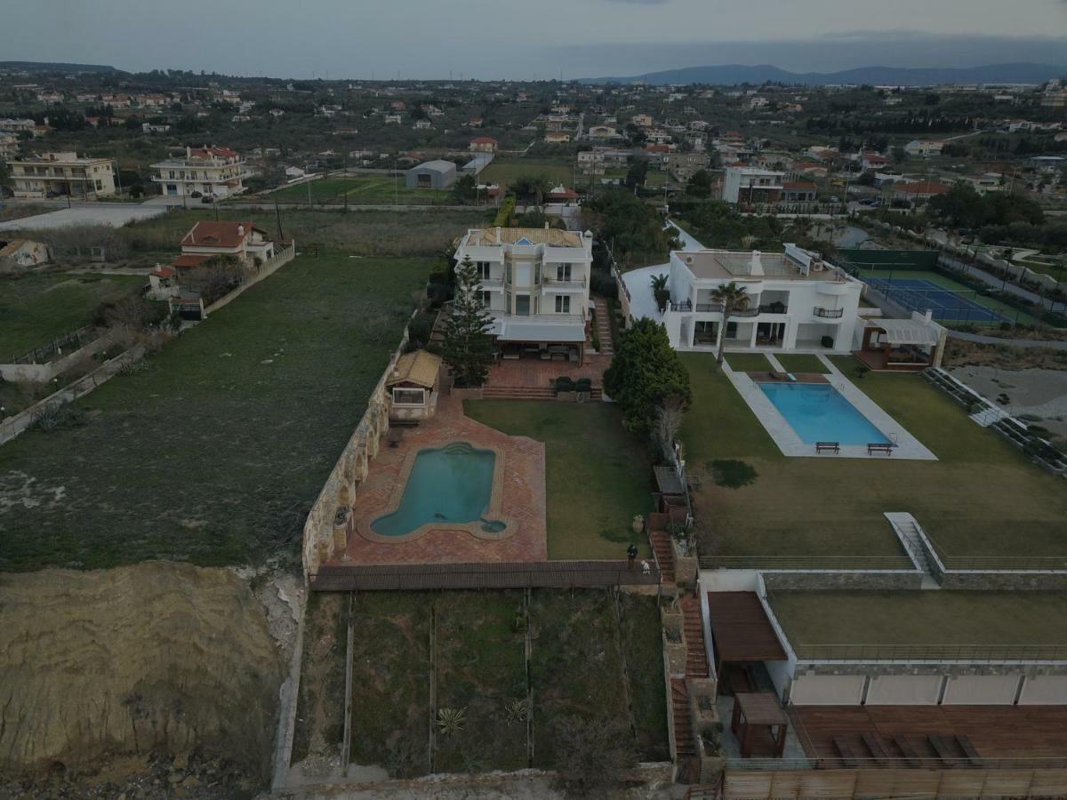 Luxurious Villa By The Sea Posidhonia  Екстер'єр фото